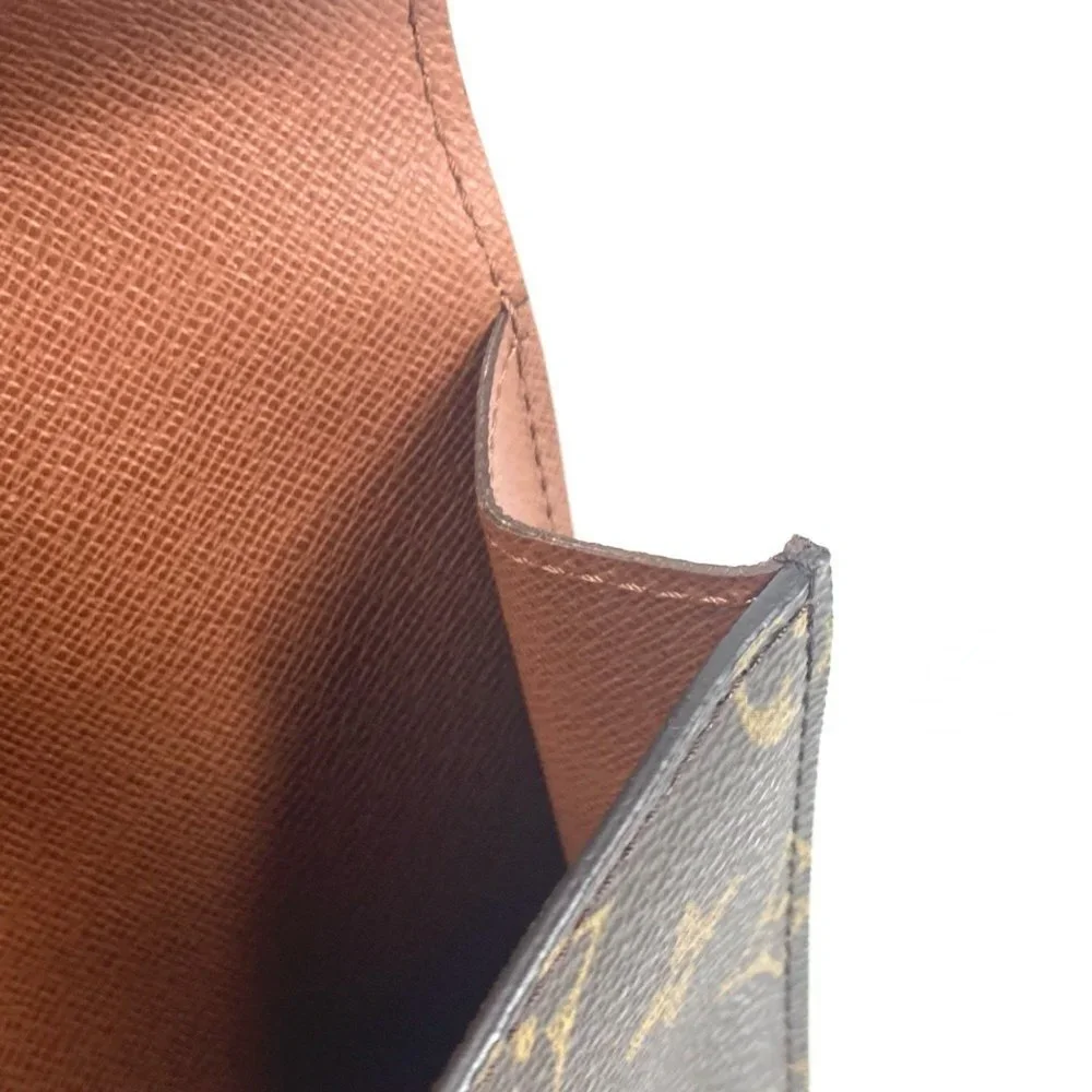 LOUIS VUITTON Brown Monogram Canvas Hobo Bag